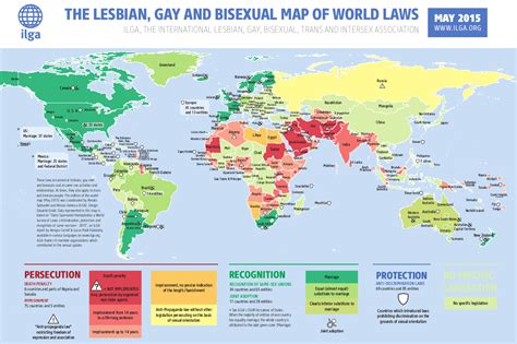 Overview Map Sexual Orientation Laws 2015 Ilga
