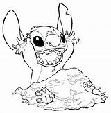 Coloring Stitch Pages Lilo Disney Cute Angel Printable Print Beach Sheets Kids Sand Color Covering Getcolorings Ohana Pdf Drawings Colornimbus sketch template