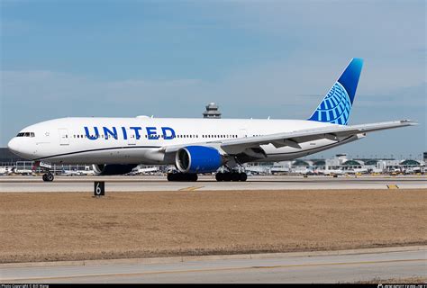 nua united airlines boeing   photo  bill wang id  planespottersnet