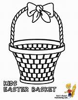 Coloring Basket Empty Easter Comments sketch template