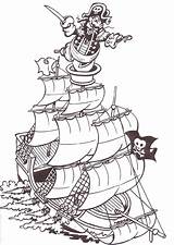 Pirate Coloring Pages Coloringpagesabc Posted sketch template