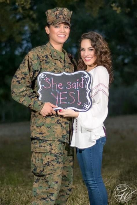 stunning lesbian military engagement photo ideas lesbian