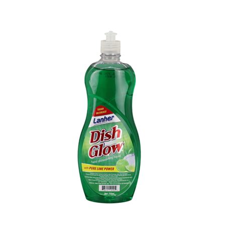 lanher dish glow dishwashing liquid rojan marketing