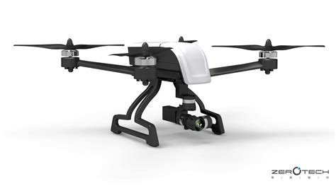 zerotech debuts   compact  drone  carries mechanical stabilization gimbal drone