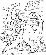 Coloring Pages Alamosaurus Tyrannosaurus Apatosaurus Dinosaur Jurassic Book Para Printable sketch template