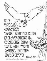 Printable Psalm Verse Psalms Colouring Adron Handout Afrikaans Bybel sketch template