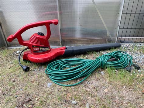 lot  electric toro ultra blowervac  extension cord puget
