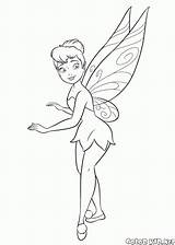 Coloring Tinkerbell Bell Tinker Fairy Pages Neverbeast Legend Cartoons  Colorkid sketch template