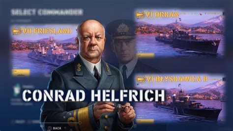 conrad helfrich guide including ship setups world  warships legends youtube