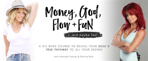 money god flow and fun and maybe sex amanda frances