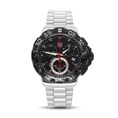 tag heuer formula  stainless steel mens  cah watches