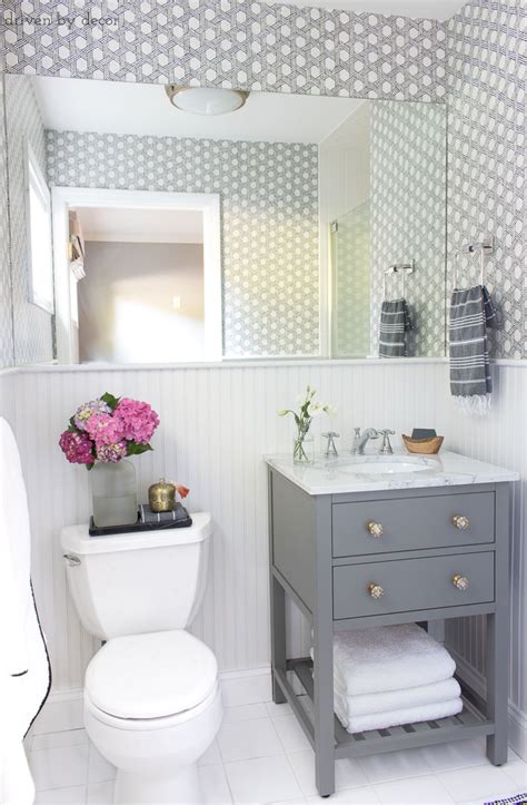 Our Small Guest Bathroom Makeover The Before And After