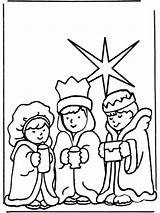 Coloring Pages Wise Men Three Nativity Epiphany Kings Story Magos Reyes Los Tres Christmas Printable Clipart Color Cliparts Bible Celebrate sketch template