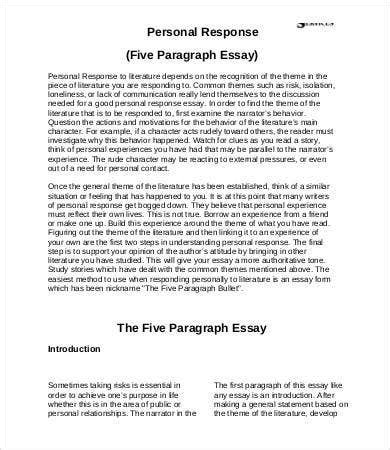 personal essay  word  google docs apple pages