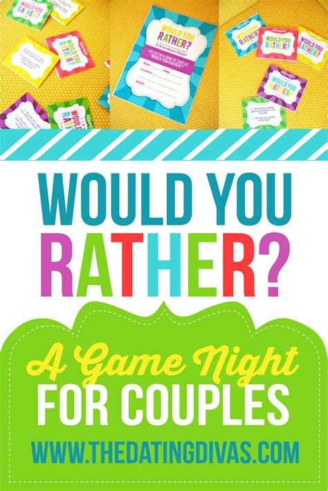 couples would you rather couples game night dating divas game night