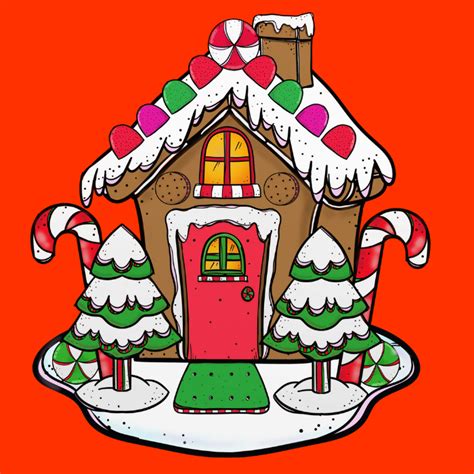 build  gingerbread house printable   gingerbread