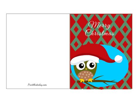 printable cute merry christmas cards