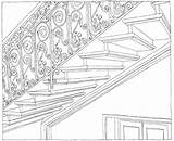 Staircase Riccardo Salvi sketch template