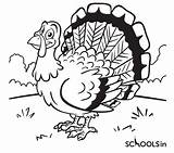 Turkey Template sketch template