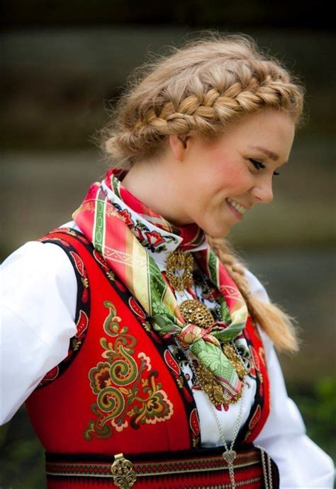 Norway Traditional Outfits Folk Costume Norway