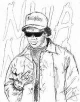 Eazy Biggie Drawing Nwa Coloring Pages Deviantart Tupac Draw Smalls Drawings Sketches Sketch Template Think People Now Rapper Getcolorings Hop sketch template