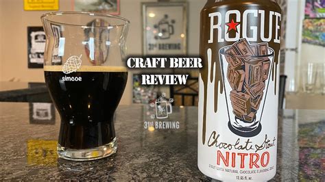 Rogue Ales Chocolate Stout Nitro Review Youtube