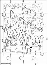 Jigsaw Coloring Getdrawings Puzzle Pages sketch template