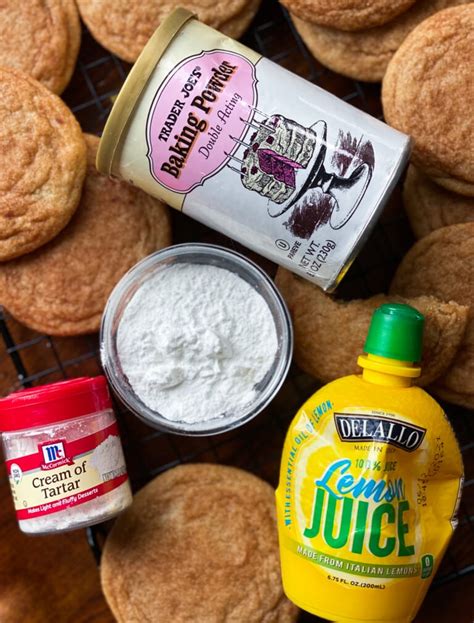 Cream Of Tartar Substitutes For Baking Cookies And Cups