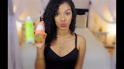 curly hair products collection sunkissalba youtube