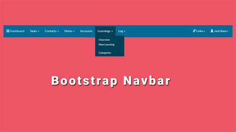bootstrap navbar templates  air code