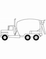 Truck Coloring Cement Pages Kids Colouring Peterbilt Trucks Popular Printable Pattern Sheets Choose Board sketch template