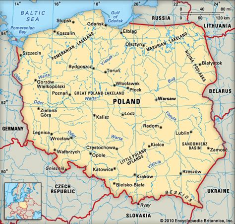 poland history geography facts and points of interest