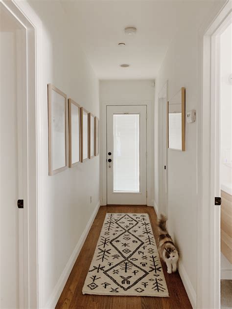 simple hallway makeover   perfect   narrow hallway decorating hallway
