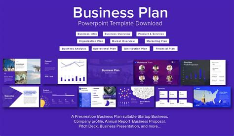 business plan powerpoint template    template