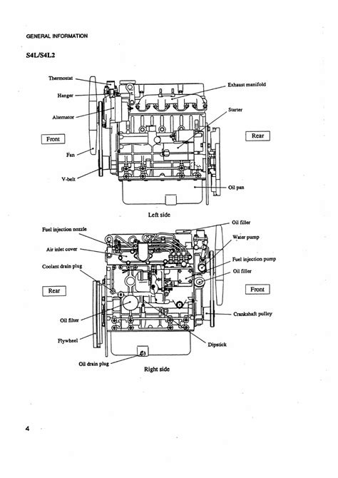 mitsubishi sl sl sl sl diesel engine workshop service repair manual