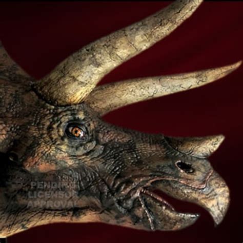 Jurassic Park Triceratops 1 5 Scale Bust