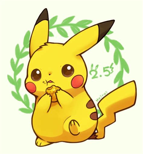 pikachu eating pixiv anime pinterest geek culture  imagens