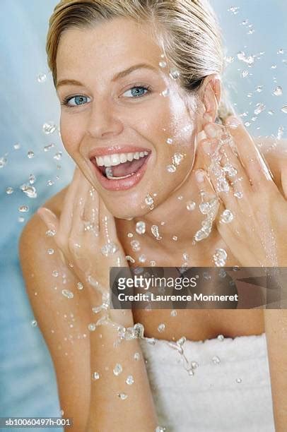 White Woman Washing Face Photos And Premium High Res Pictures Getty
