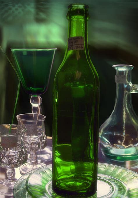 green bottle photograph  thomas woolworth fine art america