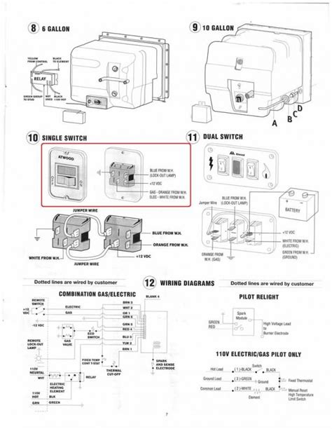 suburban rv water heater wiring diagram  wiring diagram sample