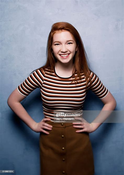 annalise basso of captain fantastic poses for a portrait at the