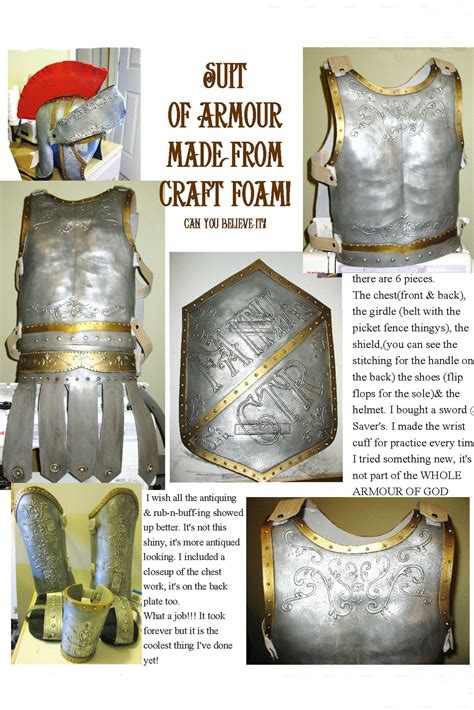 craft foam armor tutorial suit  armor foam armor craft foam armor
