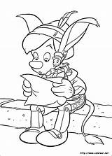 Pinocchio Pinocho Pinokio Kolorowanki Book Jiminy Grillo Pepe Bambinievacanze Halaman Feuille Lisent Guarda Lit Lettre Malvorlagen Kertas Mewarna Stampaecolora Sequenze sketch template