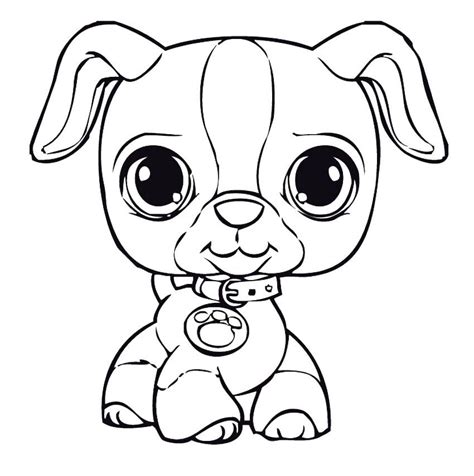 printable cute puppy coloring pages