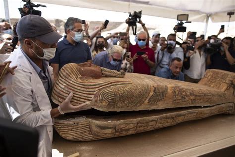 year  sealed sarcophagus opened  egypt ancient society