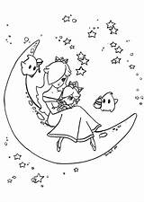 Rosalina Coloring Pages Mario Princess Baby Jadedragonne Super Diana Peach Daisy Printable Drawing Colouring Yoshi Getdrawings Deviantart Color Kart Category sketch template