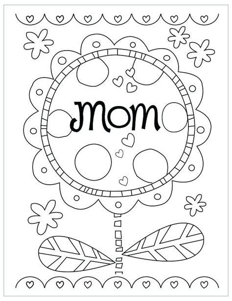 mom  coloring pages  getcoloringscom  printable