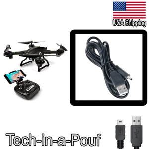 sharper image dx  dx  video drone usb cable transfer charger replacement ebay