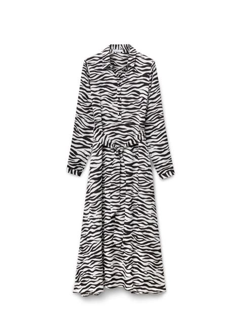 zebra maxi dress costes fashion mode kleding jurken