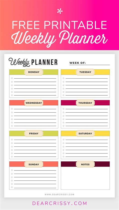 printables  planners
